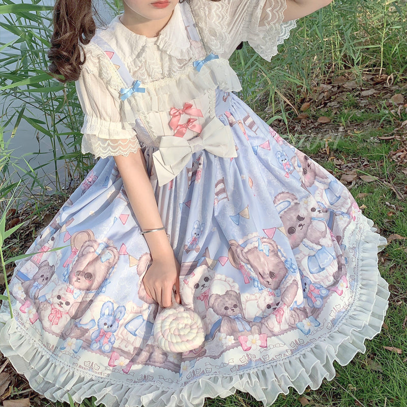 JSK Dress♥Ready to Ship♥Sweet Bear♥ Sweet Lolita Dress