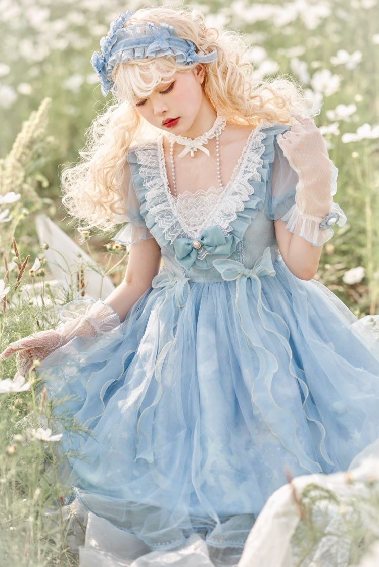 OP♥Ready to Ship♥Planet Butterfly♥Sweet Lolita Dress