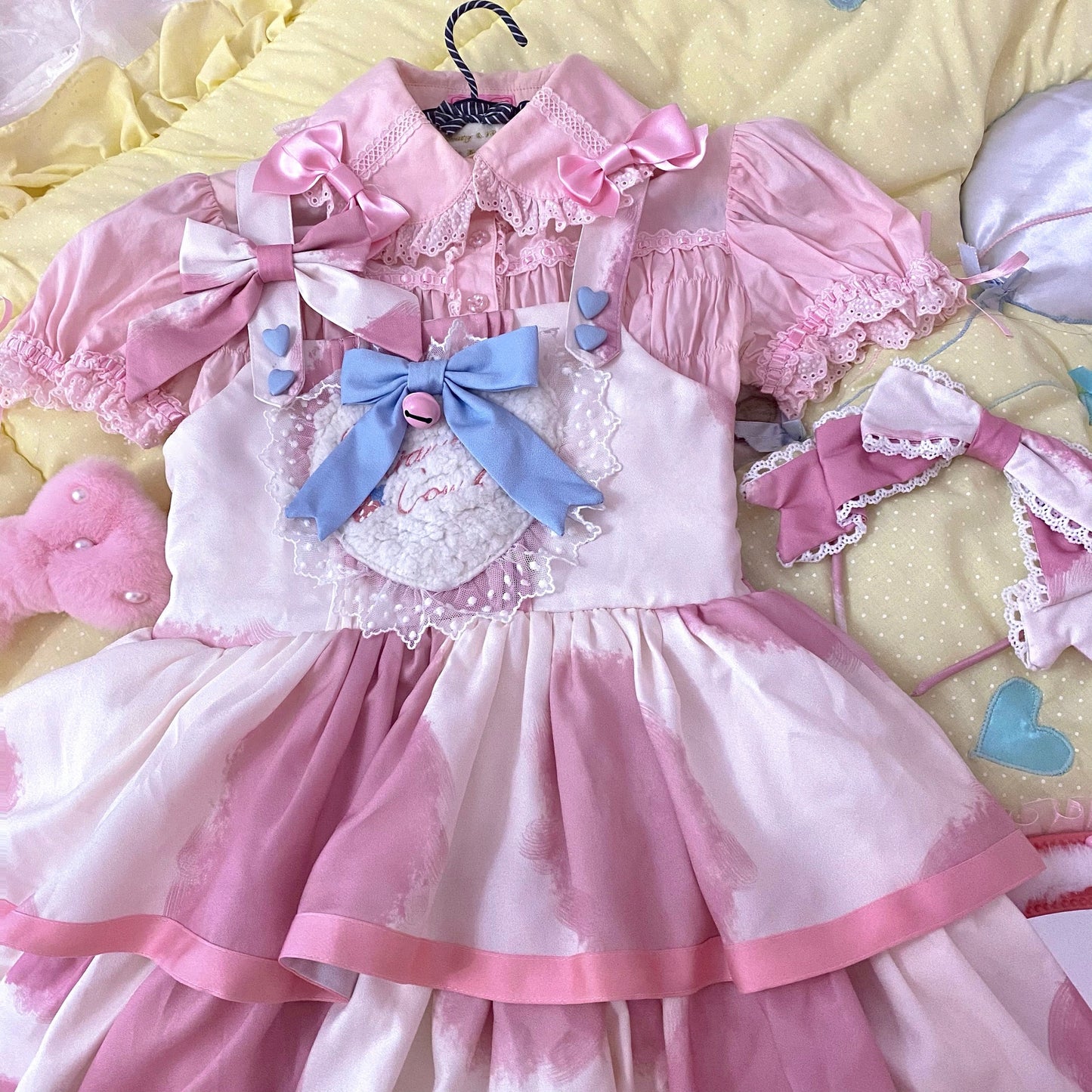 JSK Dress♥Pre-order 3 weeks♥ Strawberry Cow♥Sweet Lolita Dress