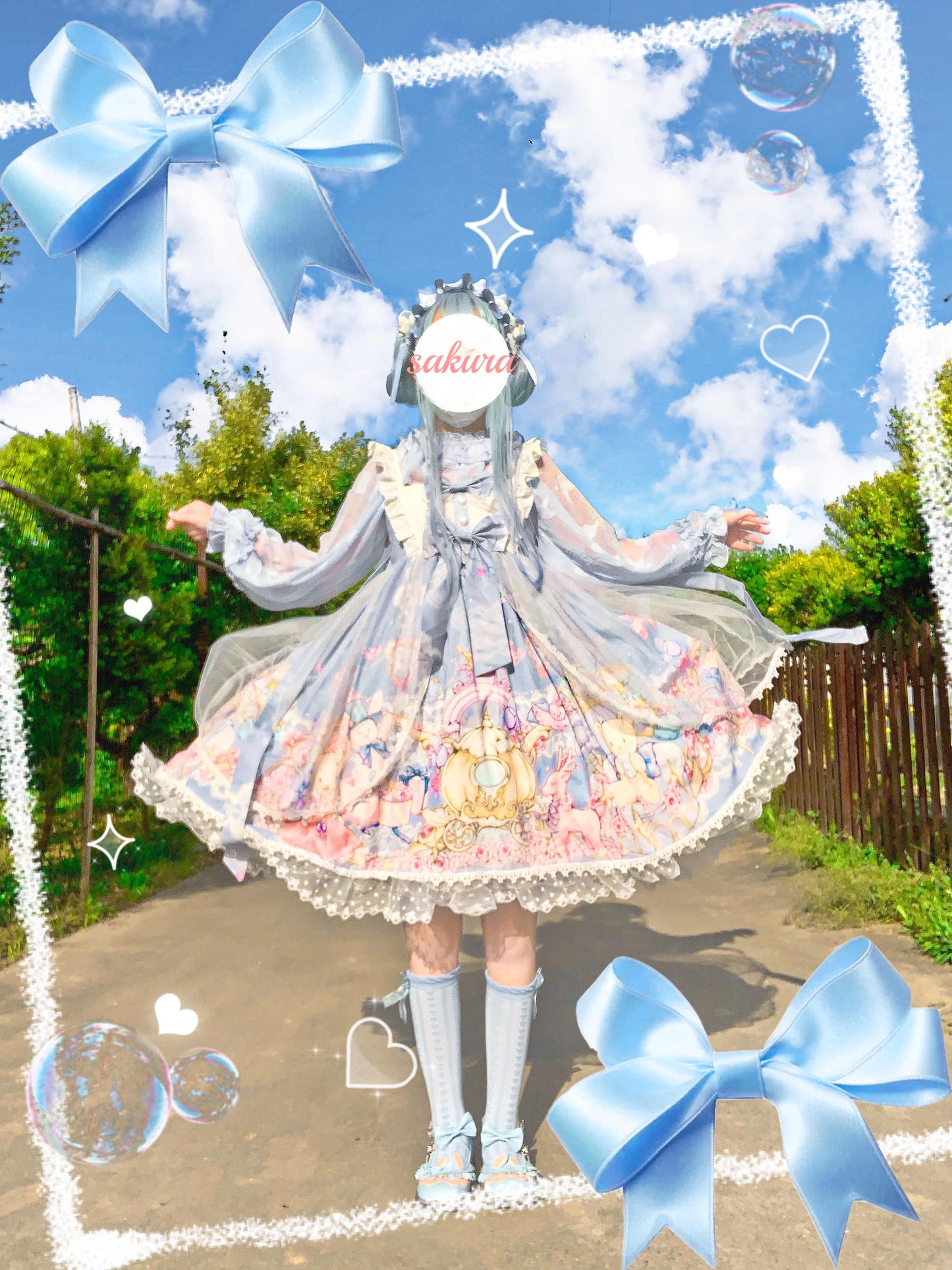 JSK Dress♥Ready to Ship♥Party Bear ♥ Sweet Lolita Dress