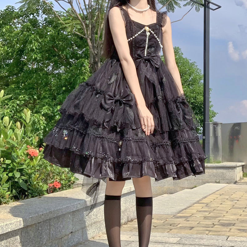 JSK Dress♥Ready to Ship♥ Stars and firefly ♥Sweet Lolita Dress