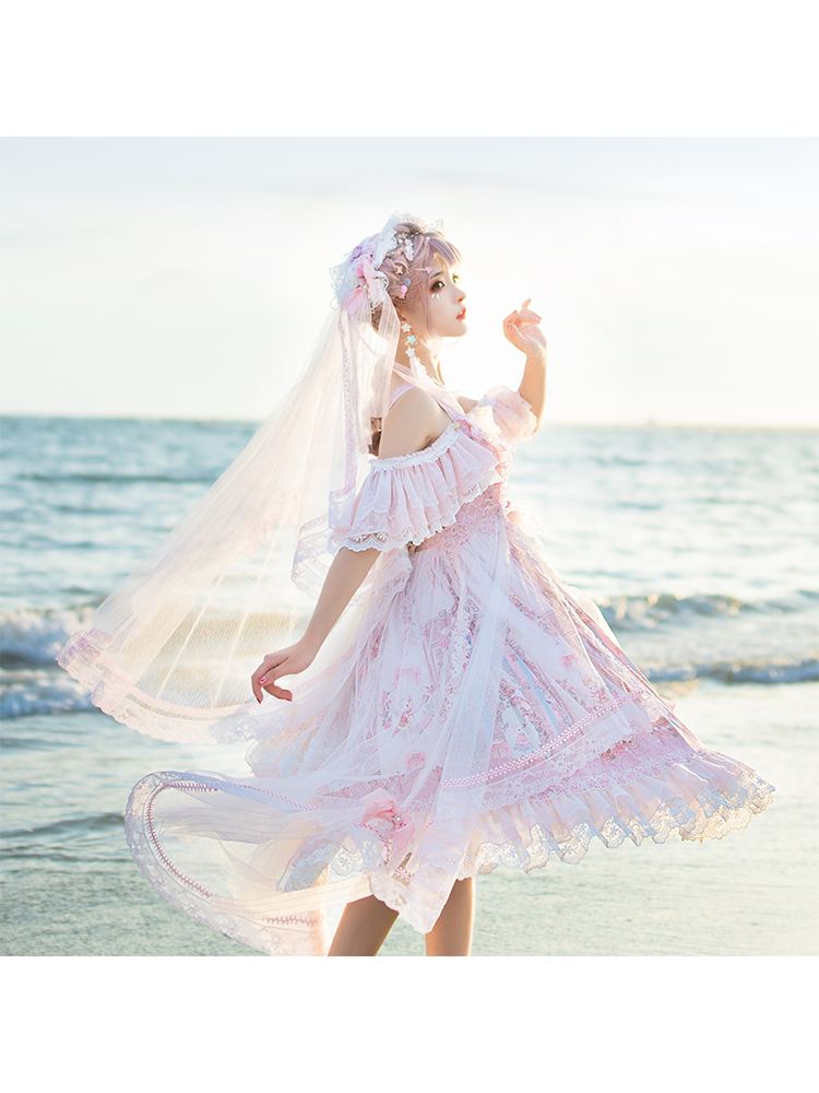 JSK Set ♥Ready to Ship♥Song in the moonlight ♥Hime Lolita Dress