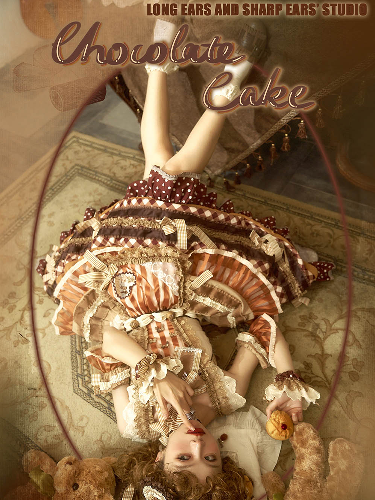 JSK Full Set ♥Pre-order♥Chocolate Cake ♥Sweet Lolita Dress