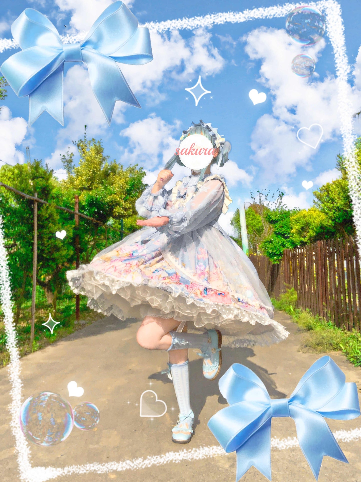 JSK Dress♥Ready to Ship♥Party Bear ♥ Sweet Lolita Dress