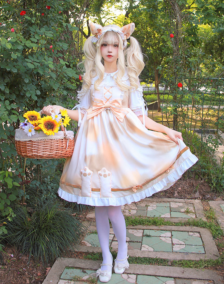 JSK ♥Ready to Ship♥Lazy Kitten♥Sweet Lolita Dress