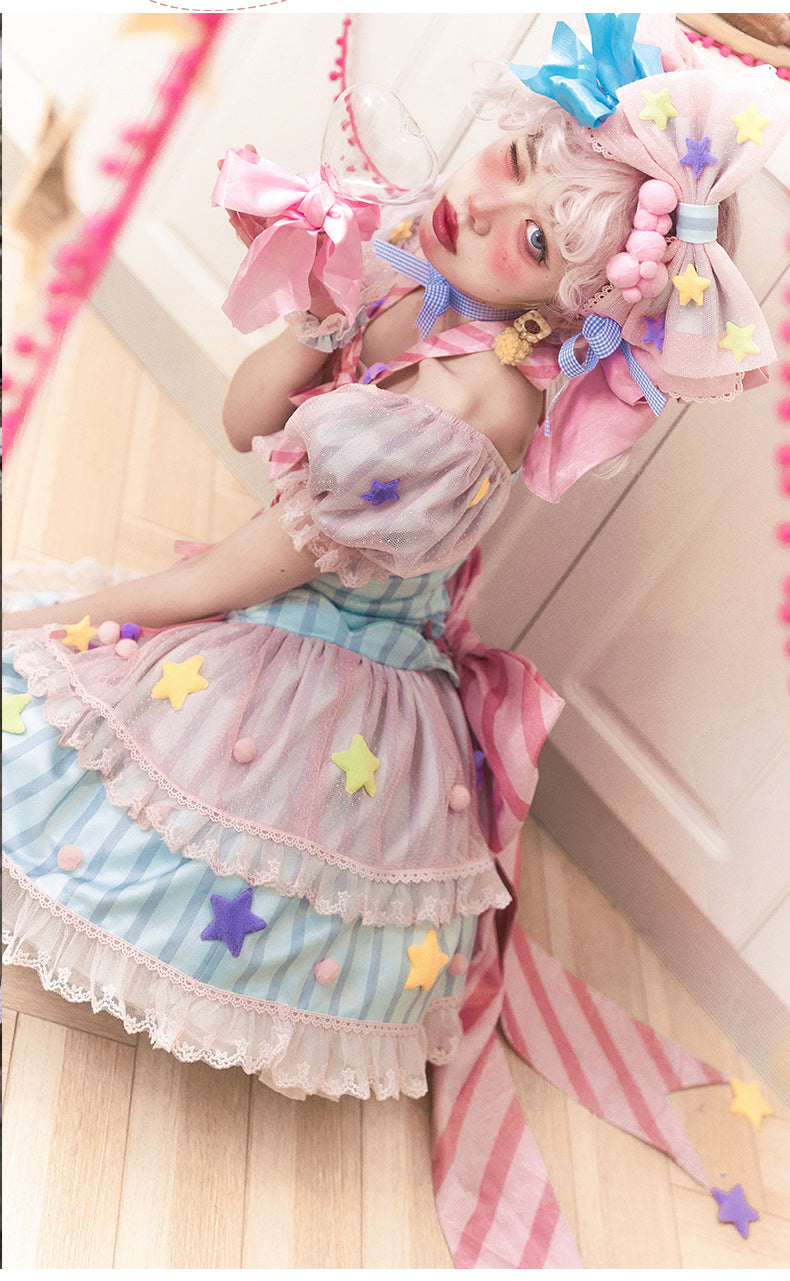 OP Dress Full Set♥Ready to Ship 1 Month♥ Sugar Magic ♥Sweet Lolita Dress