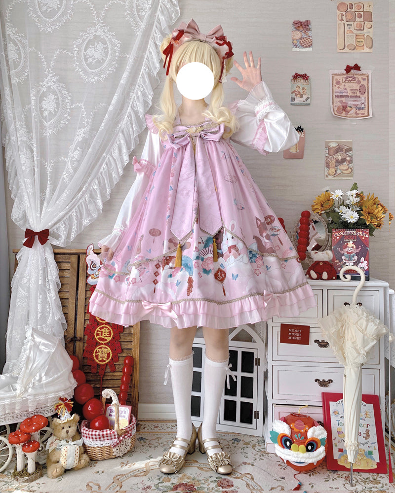 OP Dress♥Ready to Ship♥Beast Party ♥ Sweet Lolita Dress
