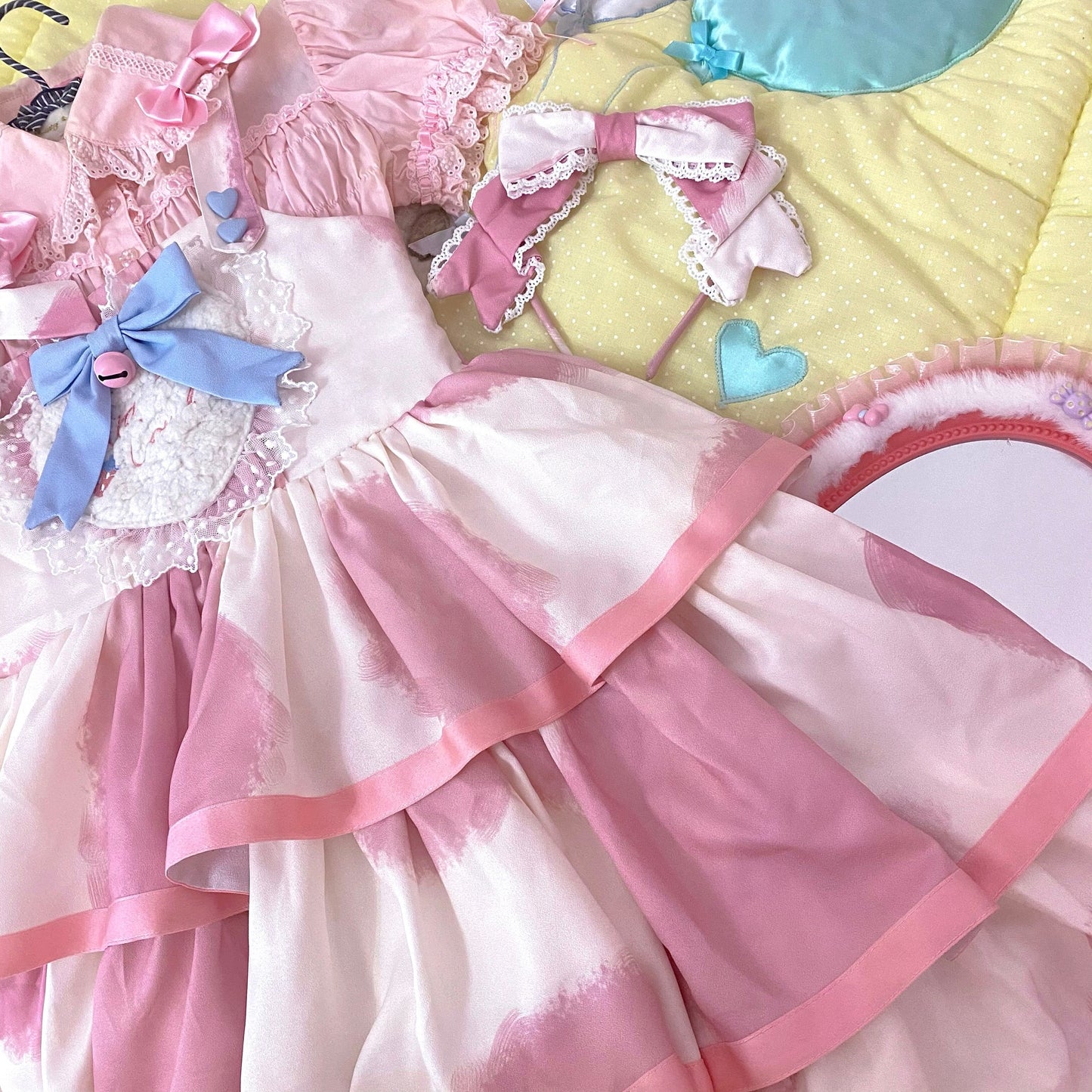 JSK Dress♥Pre-order 3 weeks♥ Strawberry Cow♥Sweet Lolita Dress