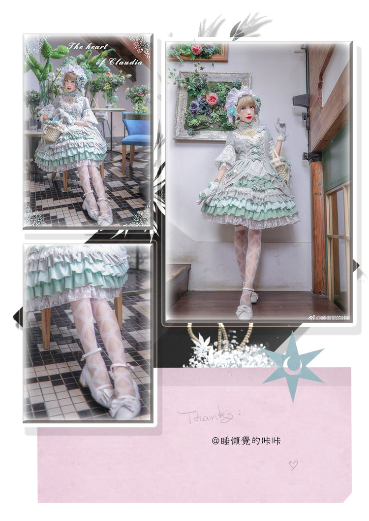 Ribbon Doll Lolita Tights By Yidhra