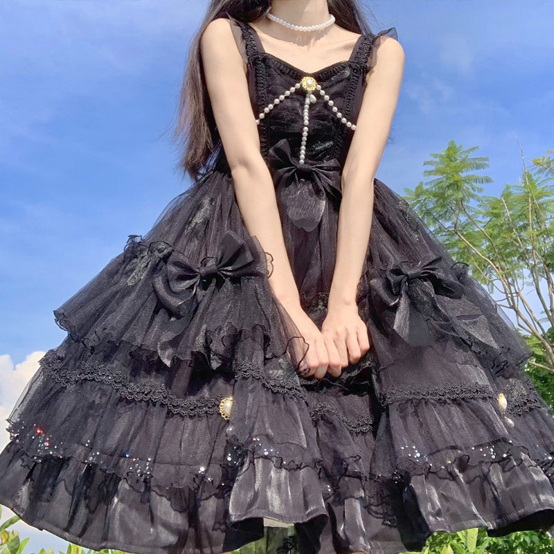 JSK Dress♥Ready to Ship♥ Stars and firefly ♥Sweet Lolita Dress