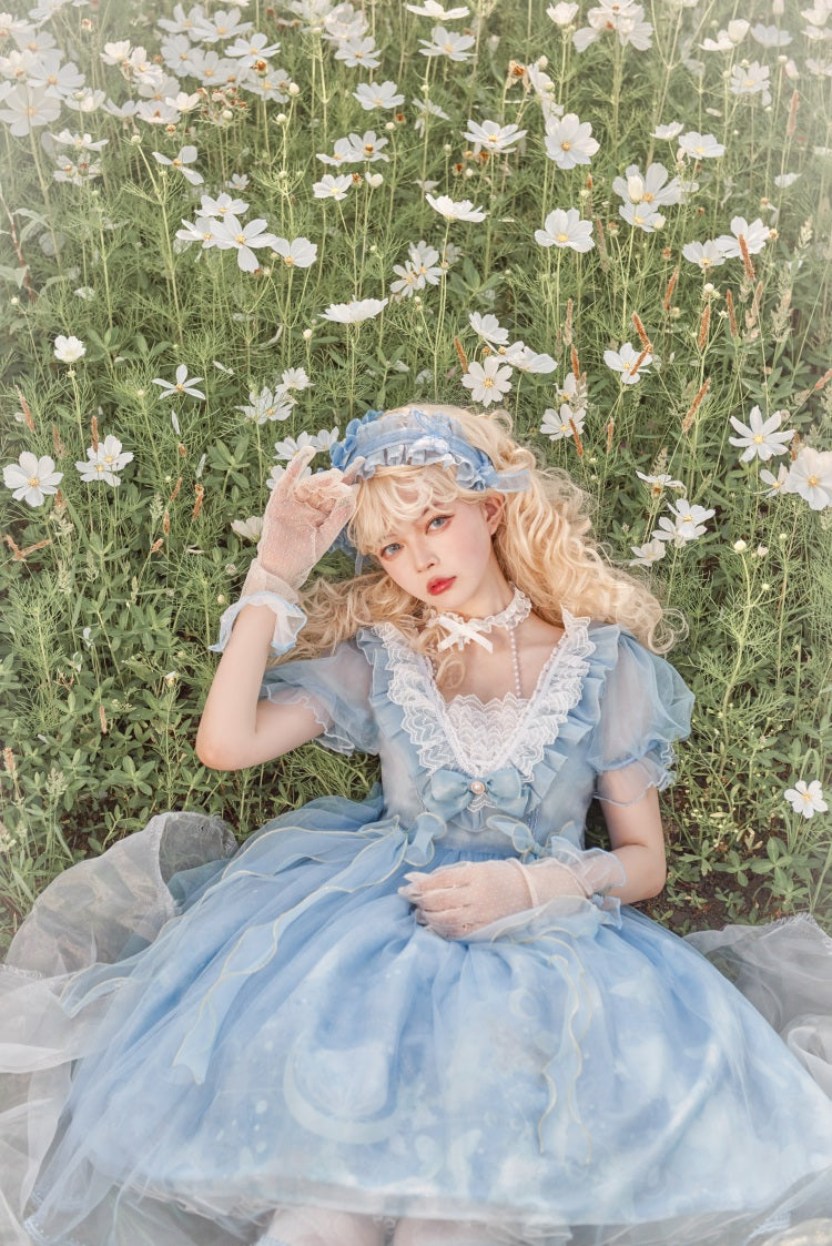 OP♥Ready to Ship♥Planet Butterfly♥Sweet Lolita Dress