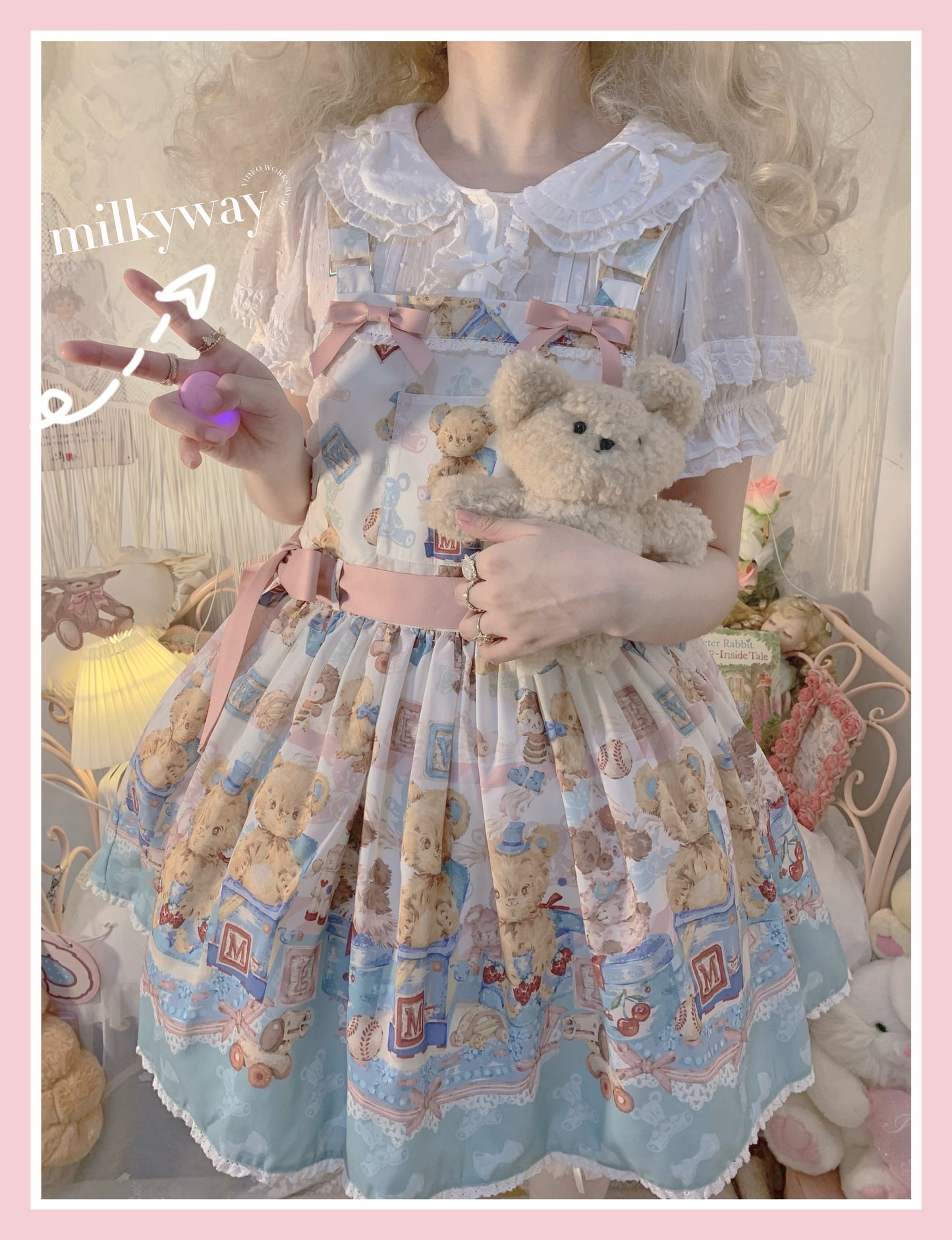 Peter Pan Collar Lolita Dress Blouse