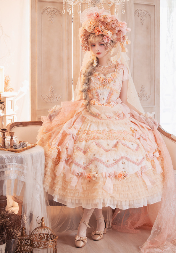 JSK ♥Ready to Ship♥Gilt Gemstones♥Hime Lolita Dress