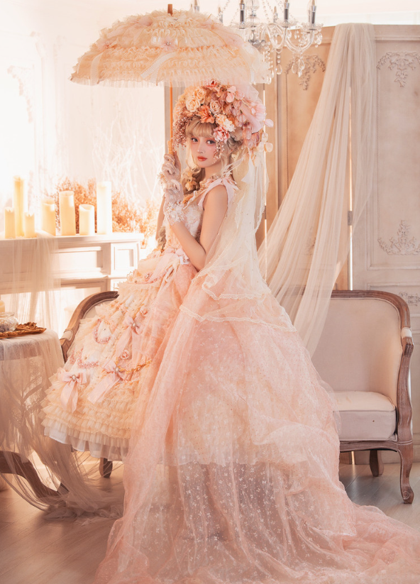 JSK ♥Ready to Ship♥Gilt Gemstones♥Hime Lolita Dress