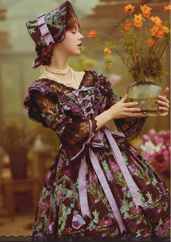 OP Dress♥Ready to Ship♥ Victoria Garden ♥Classical Lolita Dress