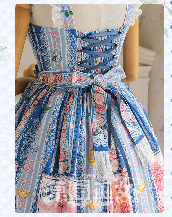 JSK♥Ready to Ship♥Blueberry Princess♥Sweet Lolita Dress