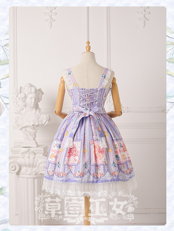 JSK♥Ready to Ship♥Blueberry Princess♥Sweet Lolita Dress