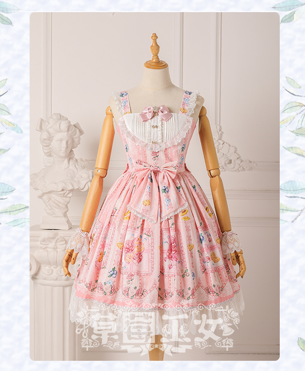 JSK♥Ready to Ship♥Blueberry Princess♥Sweet Lolita Dress