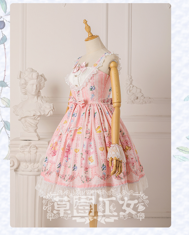 JSK♥Ready to Ship♥Blueberry Princess♥Sweet Lolita Dress