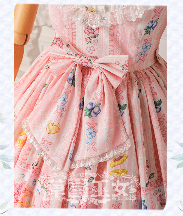 JSK♥Ready to Ship♥Blueberry Princess♥Sweet Lolita Dress