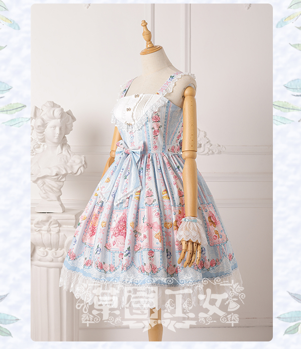 JSK♥Ready to Ship♥Blueberry Princess♥Sweet Lolita Dress