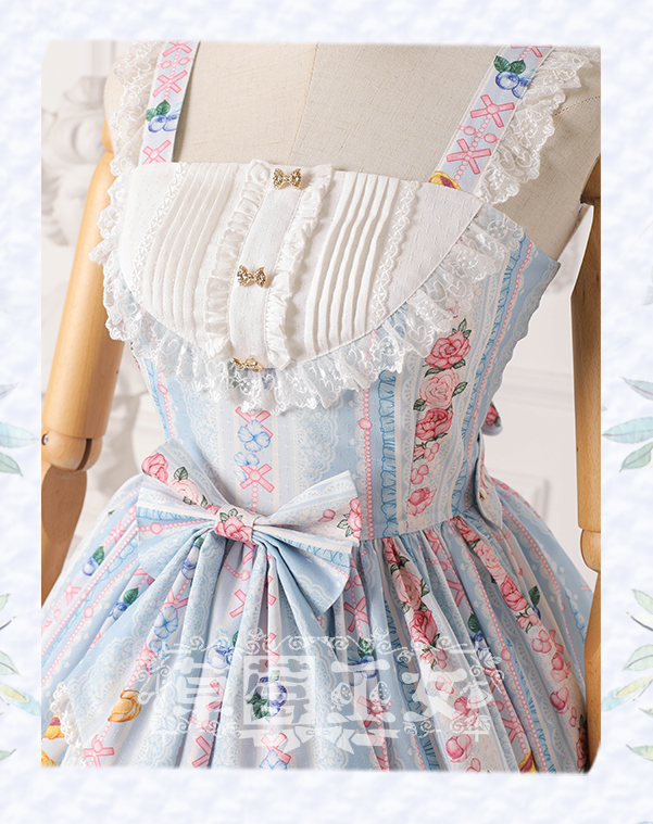 JSK♥Ready to Ship♥Blueberry Princess♥Sweet Lolita Dress