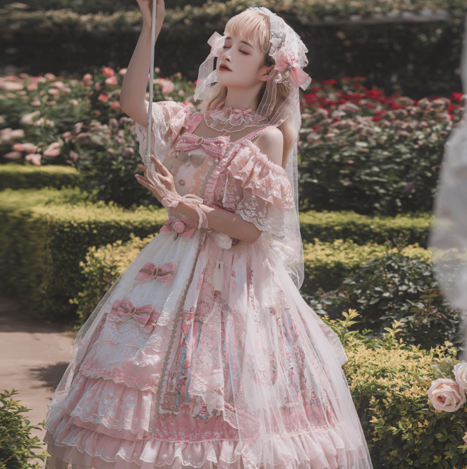 JSK Set ♥Ready to Ship♥Song in the moonlight ♥Hime Lolita Dress