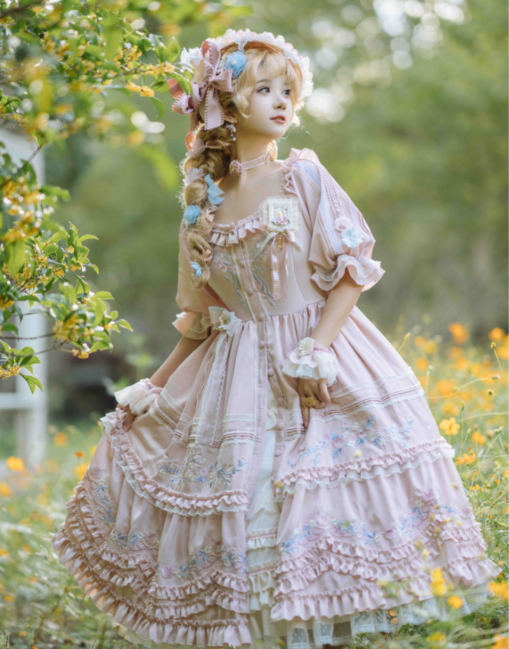 OP Set ♥Ready to Ship♥Former Days Souvenirs♥Hime Lolita Dress