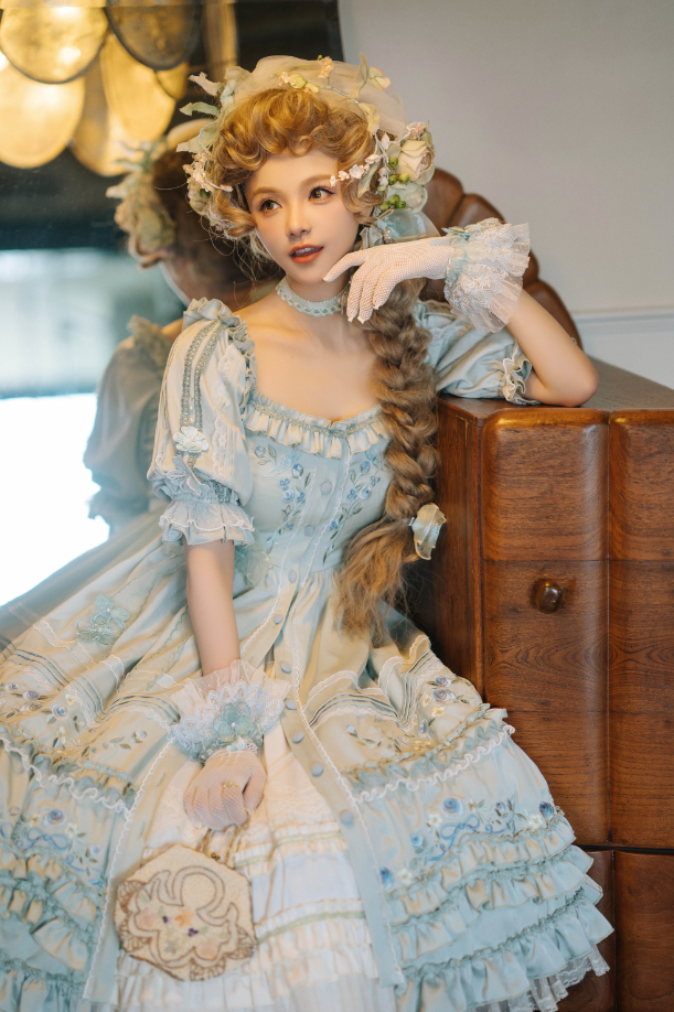 OP Set ♥Ready to Ship♥Former Days Souvenirs♥Hime Lolita Dress