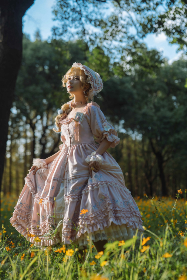 OP Set ♥Ready to Ship♥Former Days Souvenirs♥Hime Lolita Dress