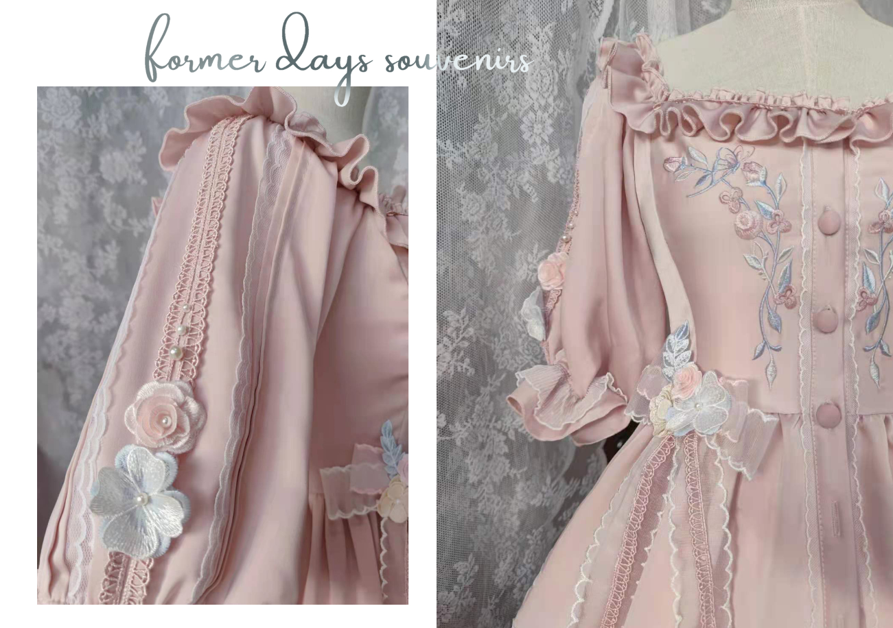 OP Set ♥Ready to Ship♥Former Days Souvenirs♥Hime Lolita Dress