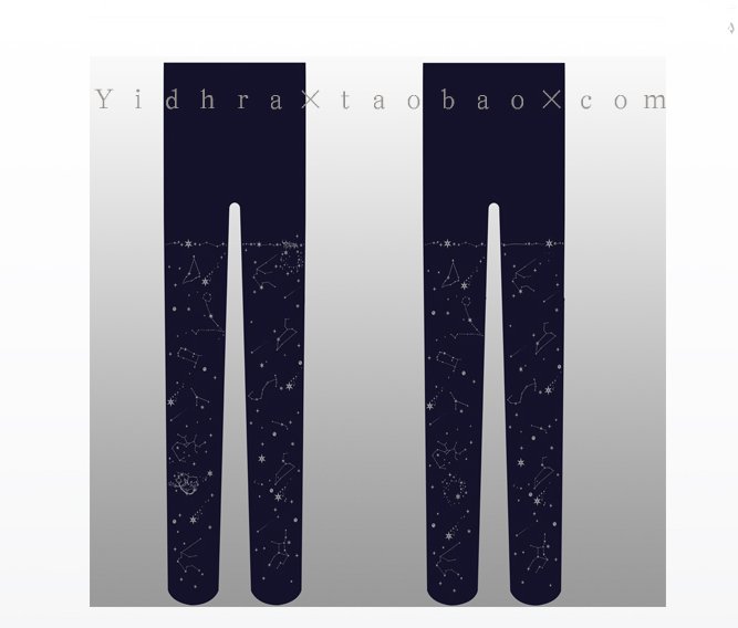Fly in The Starry Sky Tights By Yidhra