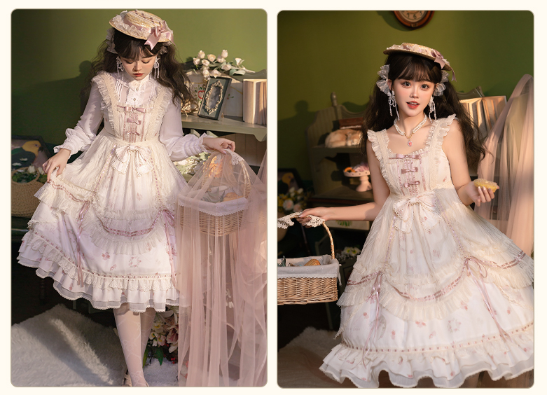 JSK & OP♥Ready to Ship♥Star of Moon♥Sweet Lolita Dress