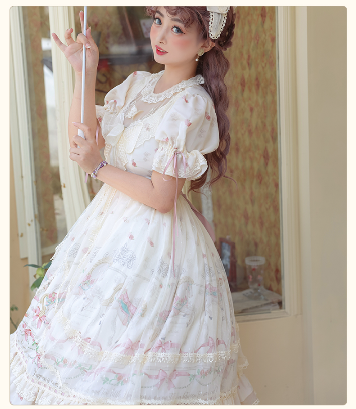 JSK & OP♥Ready to Ship♥Star of Moon♥Sweet Lolita Dress