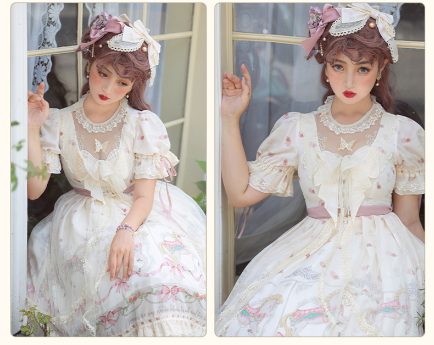 JSK & OP♥Ready to Ship♥Star of Moon♥Sweet Lolita Dress