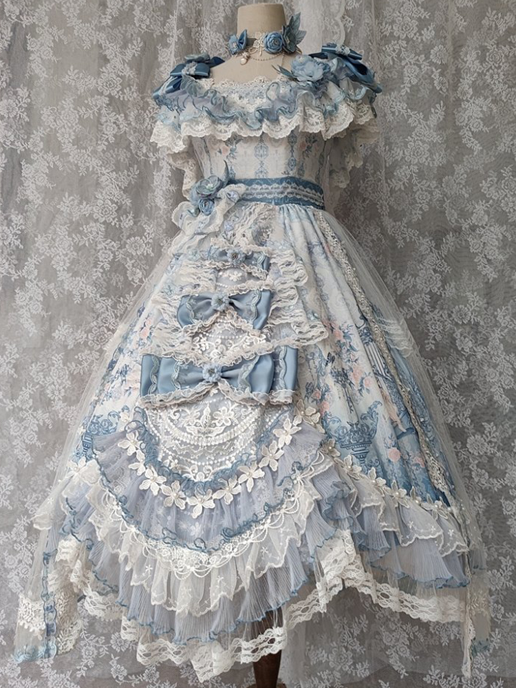OP Set ♥Ready to Ship♥Key to the Fairyland ♥Lolita Dress