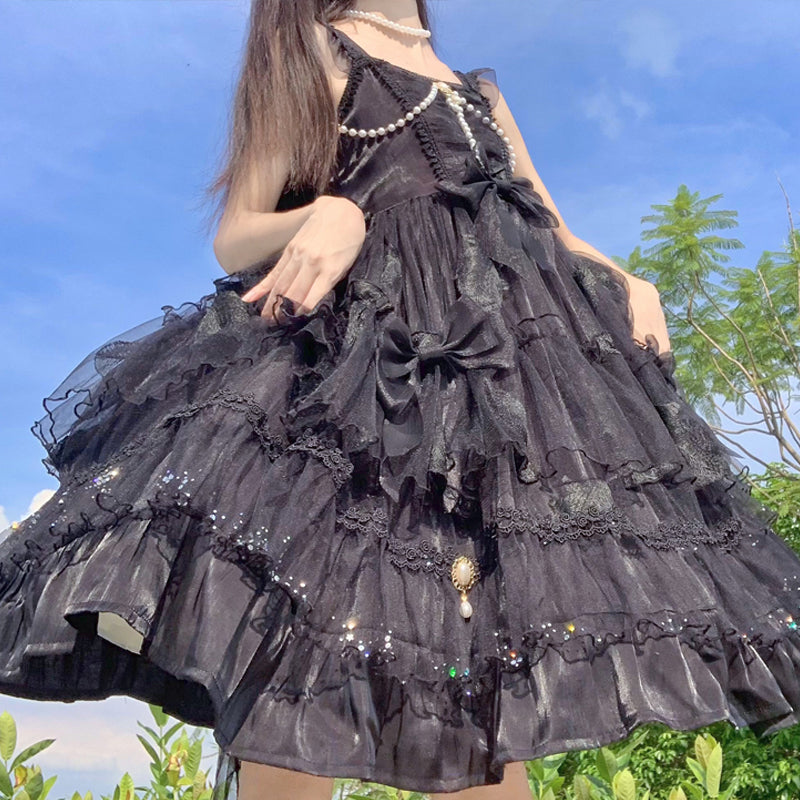 JSK Dress♥Ready to Ship♥ Stars and firefly ♥Sweet Lolita Dress