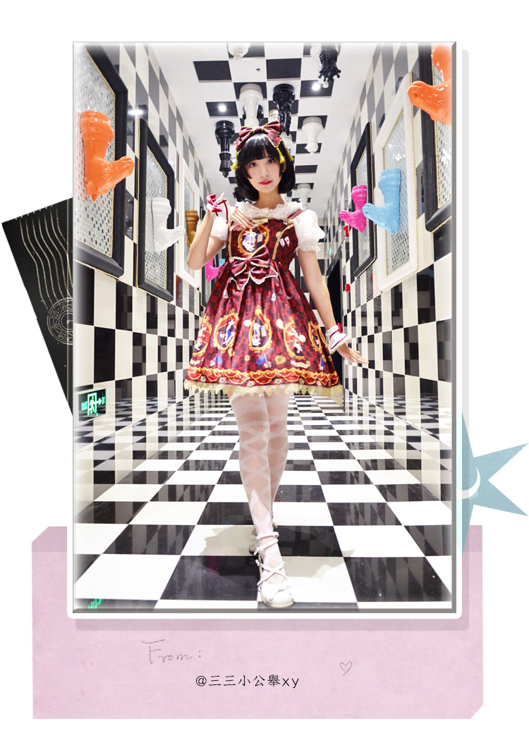 Ribbon Doll Lolita Tights By Yidhra