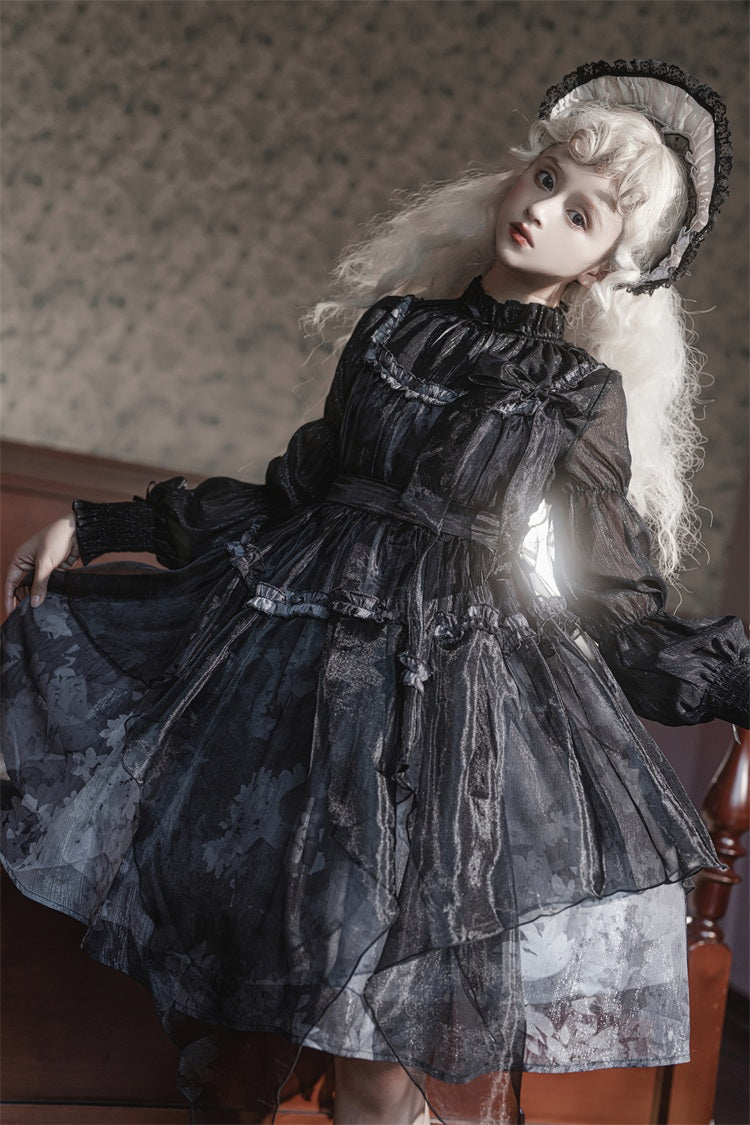 JSK♥Ready to ship♥Dead Leaves♥ Gothic Lolita Dress