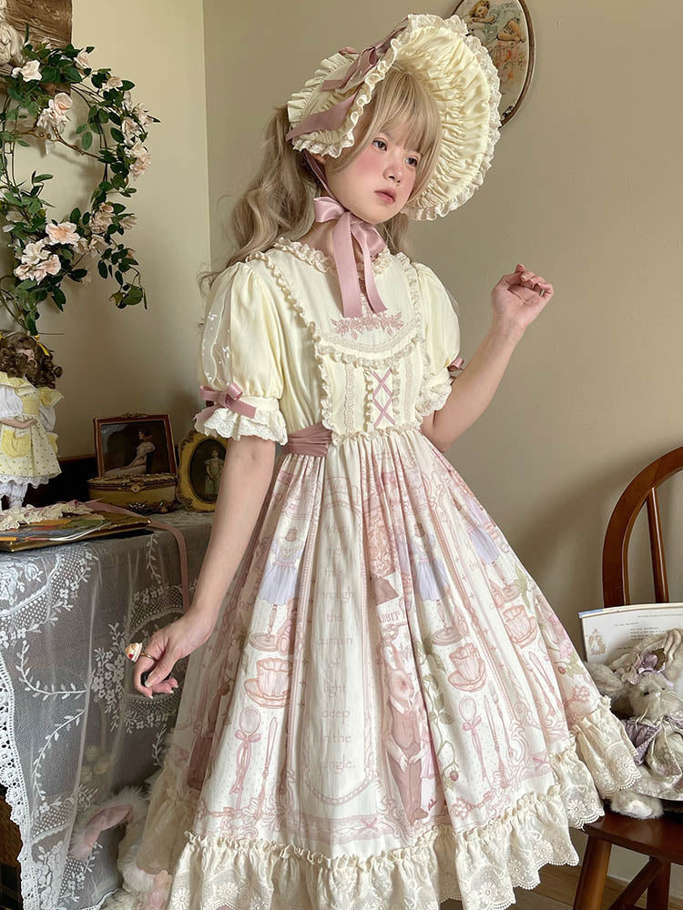 OP Dress♥Ready to Ship♥Rabbit Kingdom♥Sweet Lolita Dress