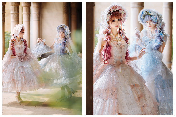 JSK Full Set ♥Ready to Ship♥Sakura Girls ♥Sweet Lolita Dress