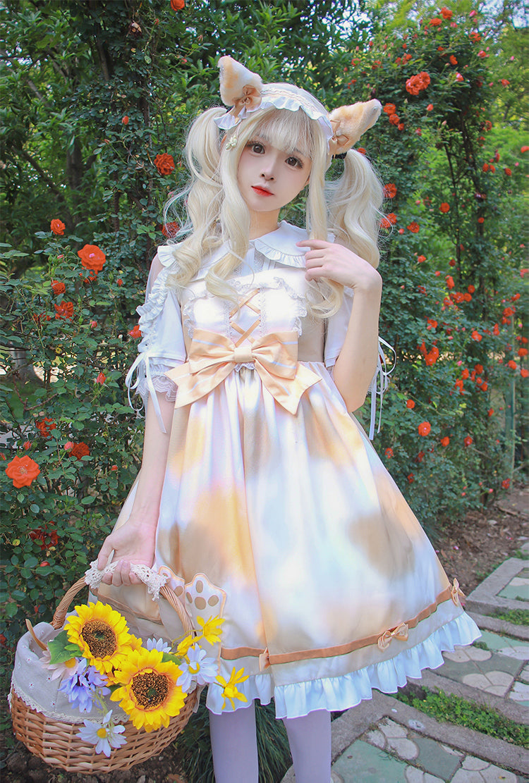 JSK ♥Ready to Ship♥Lazy Kitten♥Sweet Lolita Dress