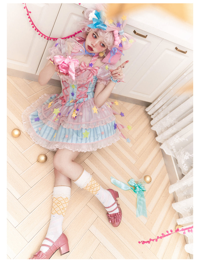 OP Dress Full Set♥Ready to Ship 1 Month♥ Sugar Magic ♥Sweet Lolita Dress