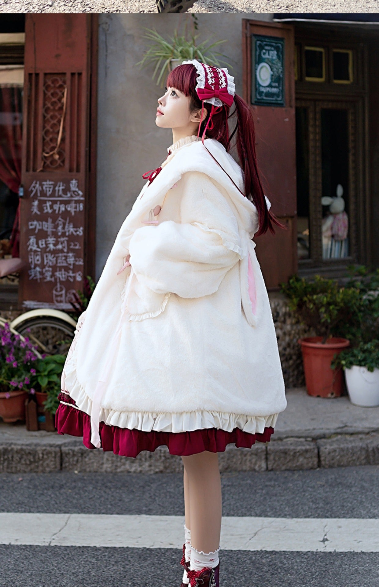 Winter Coats♥Ready to Ship♥Long Eared Rabbit♥Sweet Lolita Coat