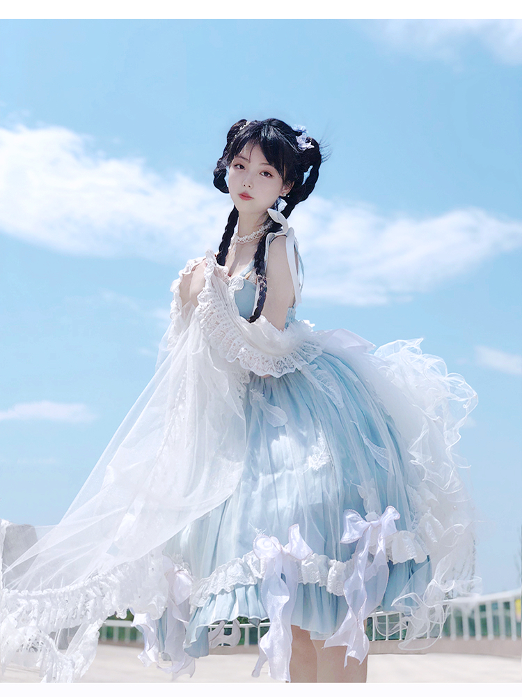JSK ♥Ready to Ship♥dream feather ♥ Hime Lolita Dress