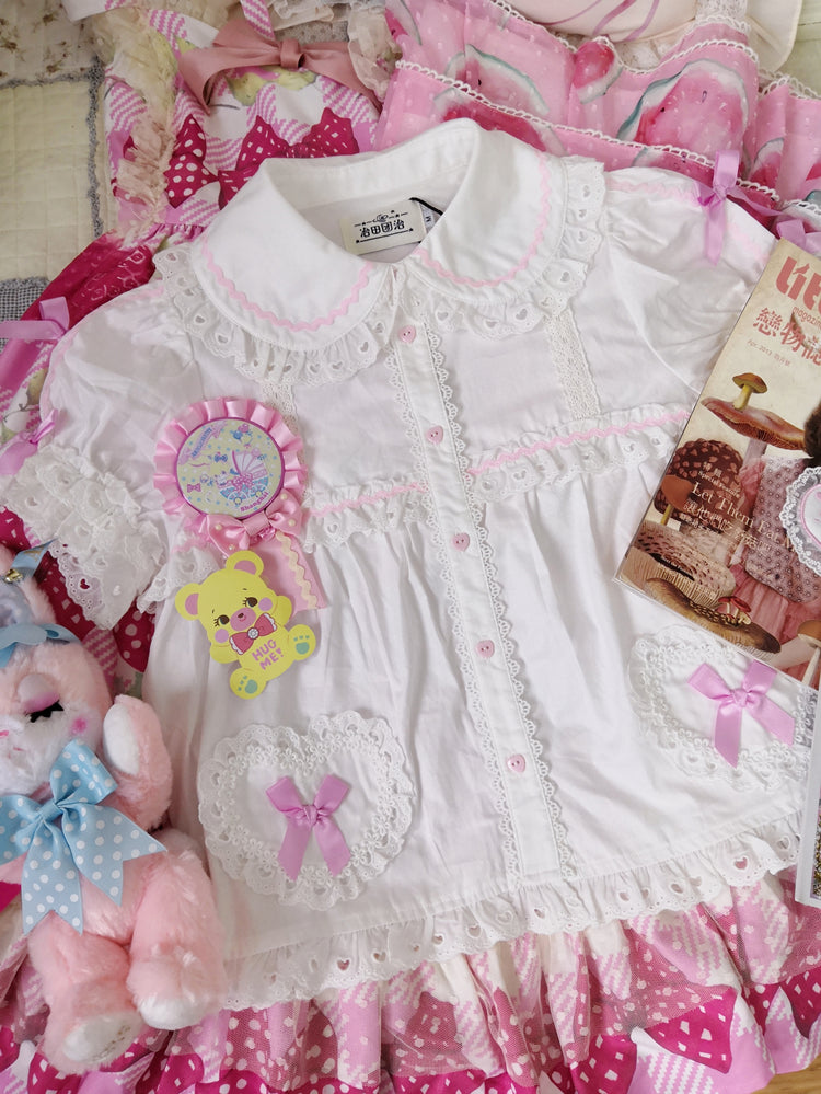 Crispy Tart Short-sleeved Blouse
