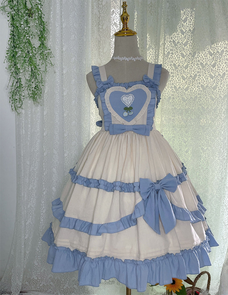 JSK Dress♥Ready to Ship♥Cherry Abbey♥ Sweet Lolita Dress
