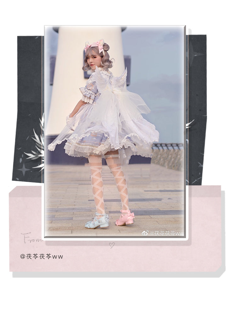 Ribbon Doll Lolita Tights By Yidhra