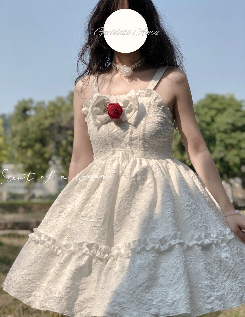 JSK Dress♥Ready to Ship♥ Rose ♥ Sweet Lolita Dress