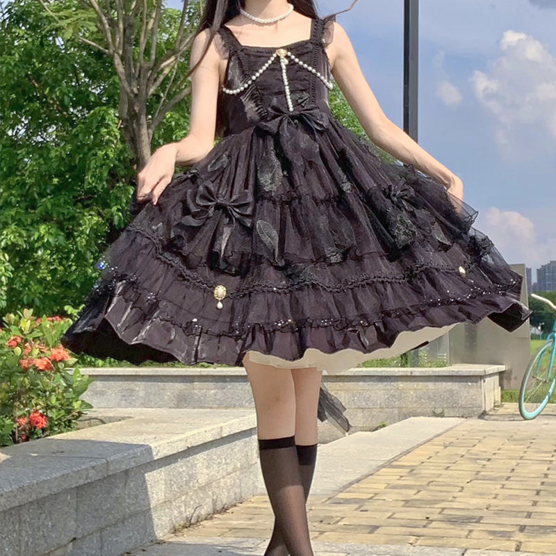 JSK Dress♥Ready to Ship♥ Stars and firefly ♥Sweet Lolita Dress
